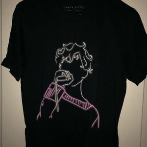Troye Sivan Tour neon outline shirt